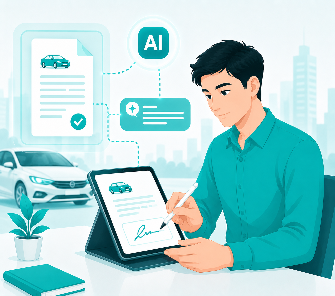 Tự động soạn thảo hợp đồng