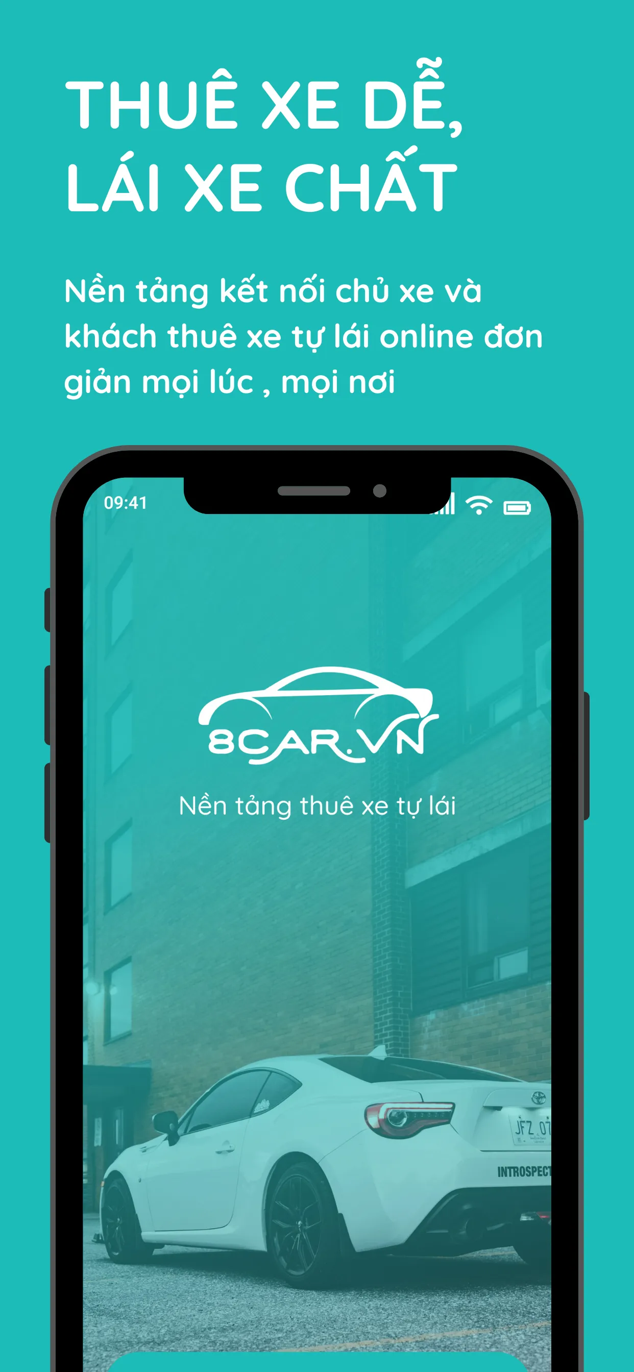 8Car App - Màn hình 3