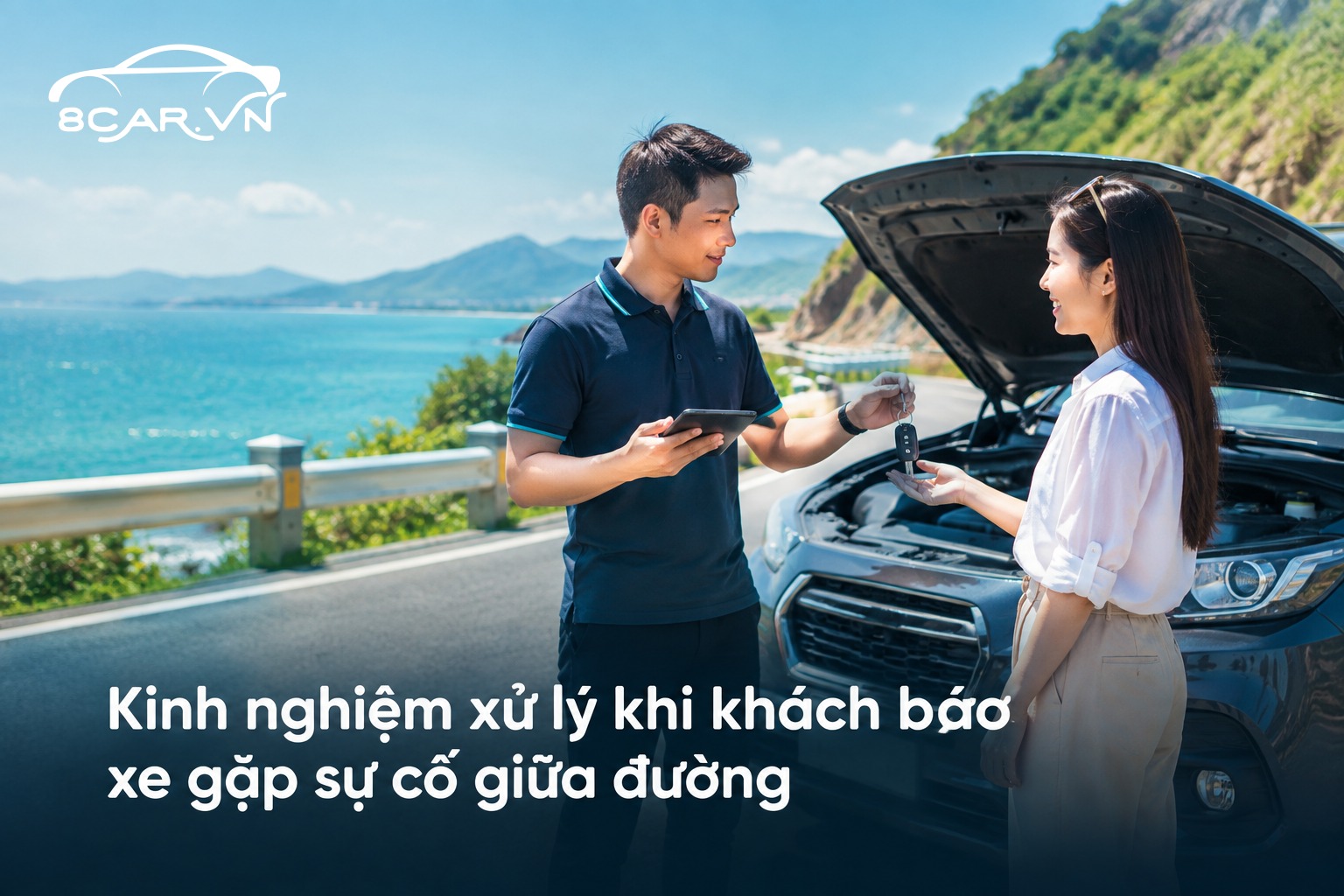 Kinh nghiệm xử lý khi khách báo xe gặp sự cố giữa đường