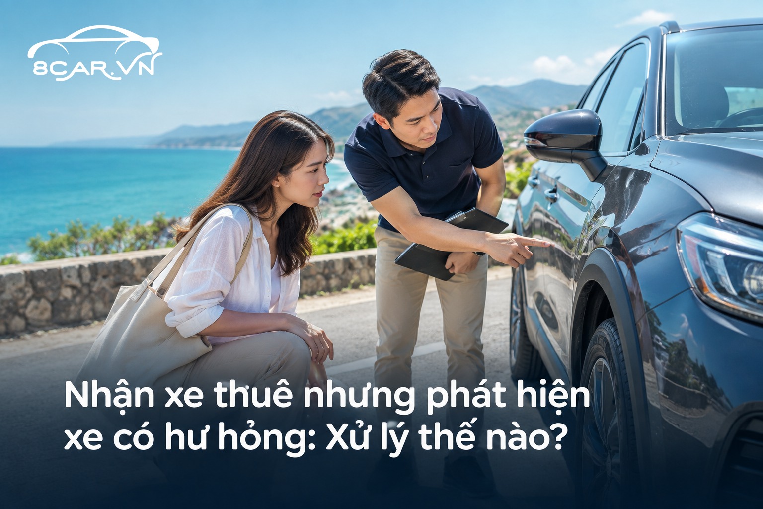 Nhận xe thuê nhưng phát hiện xe có hư hỏng: Xử lý thế nào?