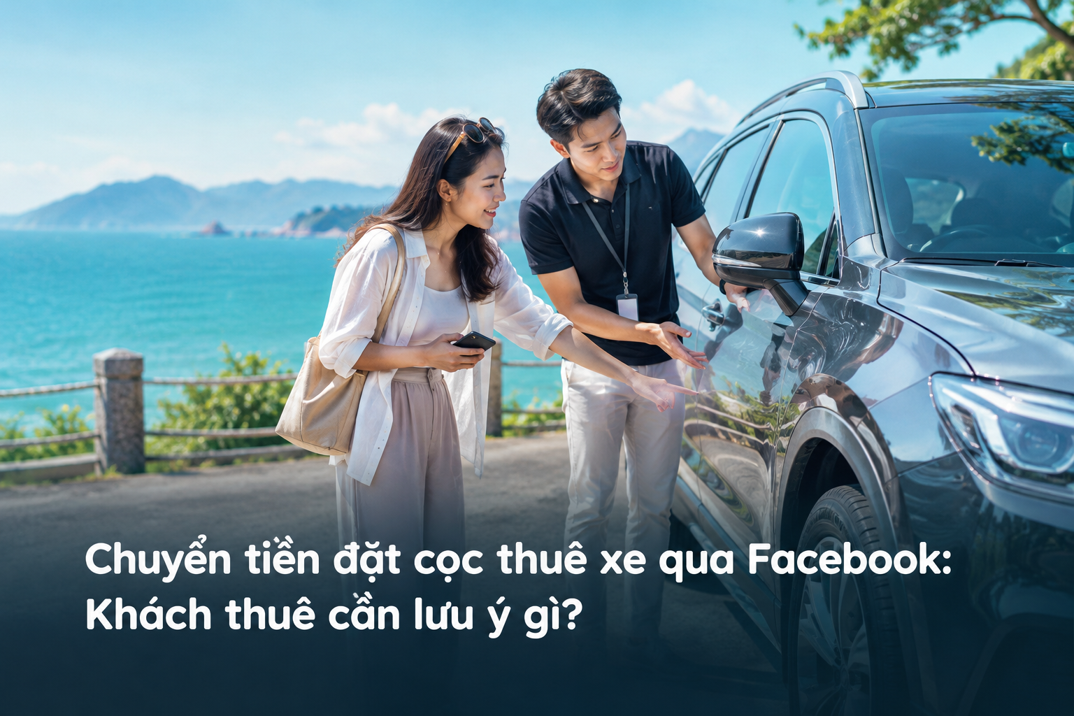 Chuyển tiền đặt cọc thuê xe qua Facebook: Khách thuê cần lưu ý gì?
