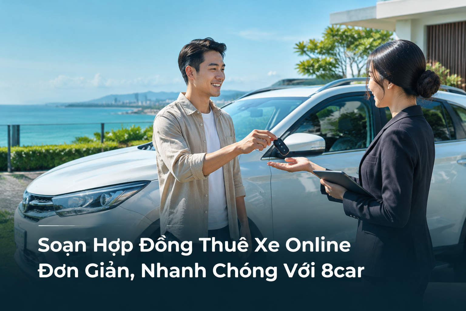 Soạn Hợp Đồng Thuê Xe Online Đơn Giản, Nhanh Chóng Với 8car