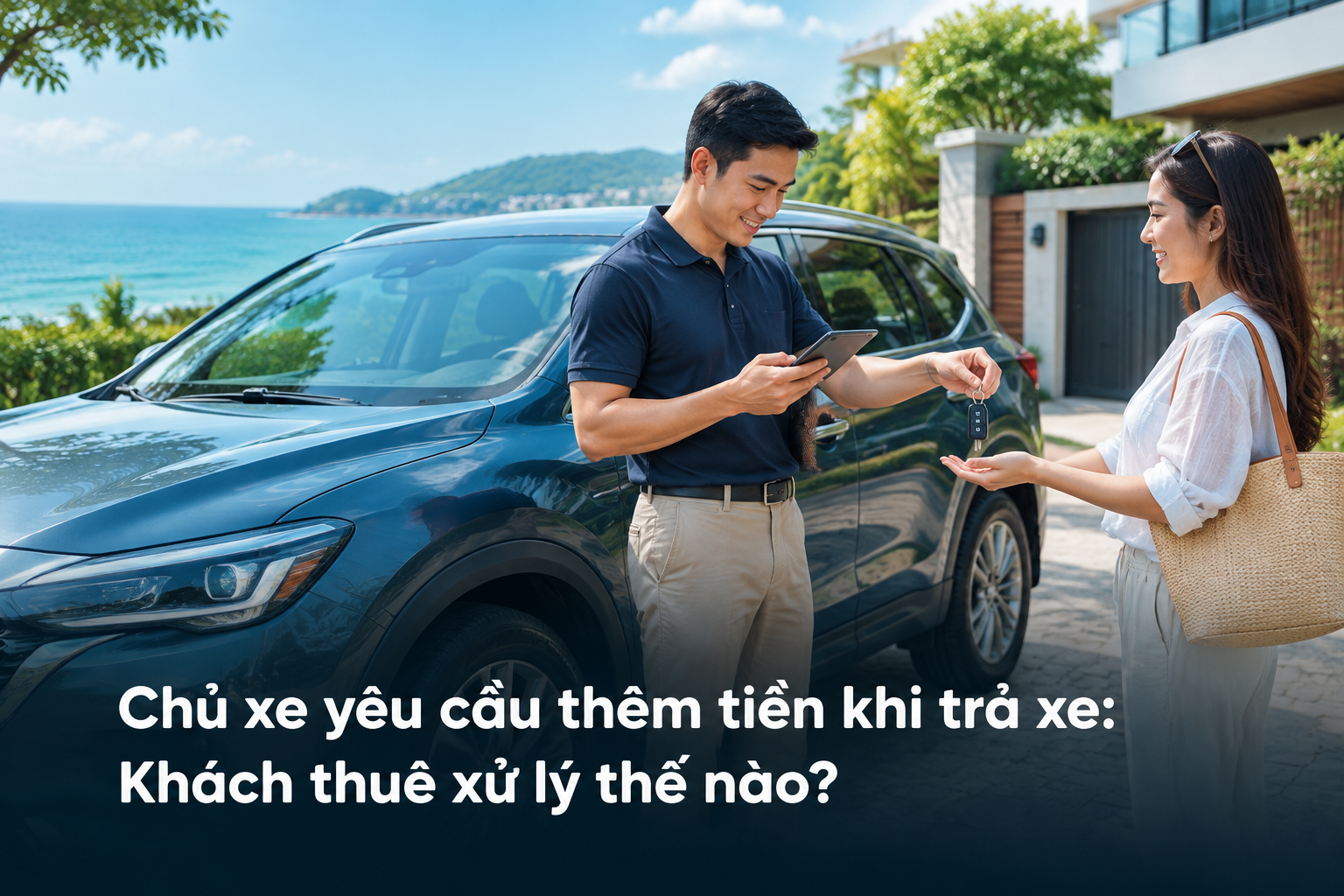 Chủ xe yêu cầu thêm tiền khi trả xe: Khách thuê xử lý thế nào?