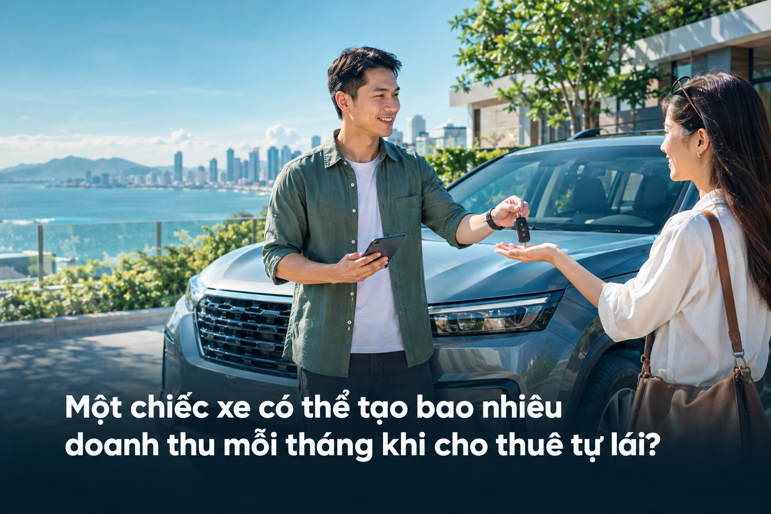 Một chiếc xe có thể tạo bao nhiêu doanh thu mỗi tháng khi cho thuê tự lái?