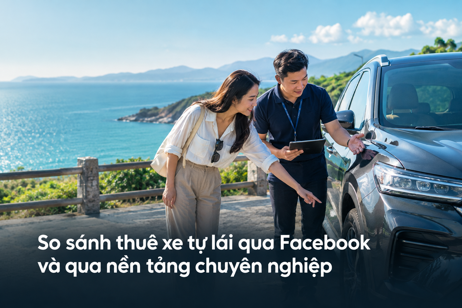 So sánh thuê xe tự lái qua Facebook và qua nền tảng chuyên nghiệp