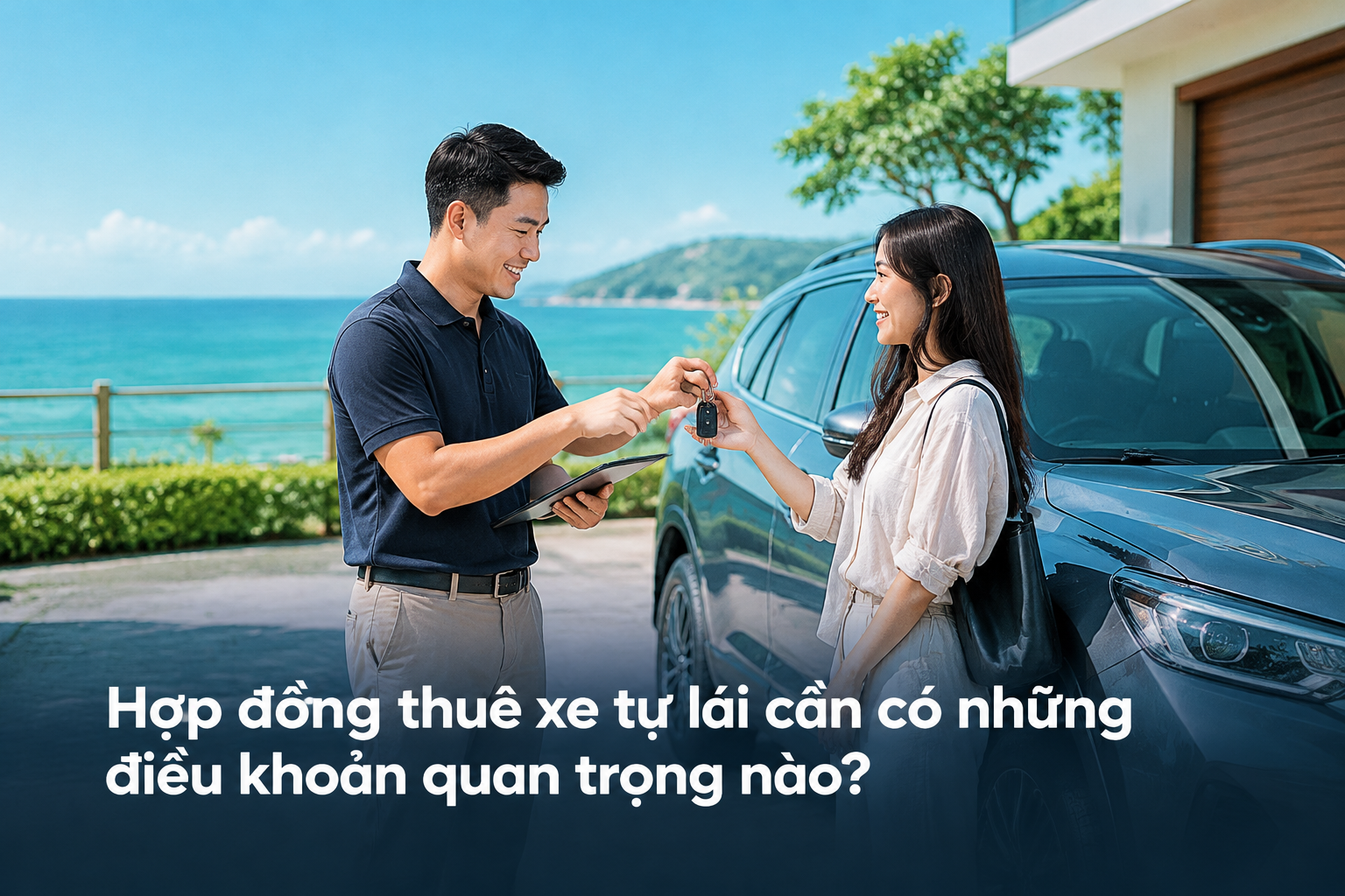 Hợp đồng thuê xe tự lái cần có những điều khoản quan trọng nào?