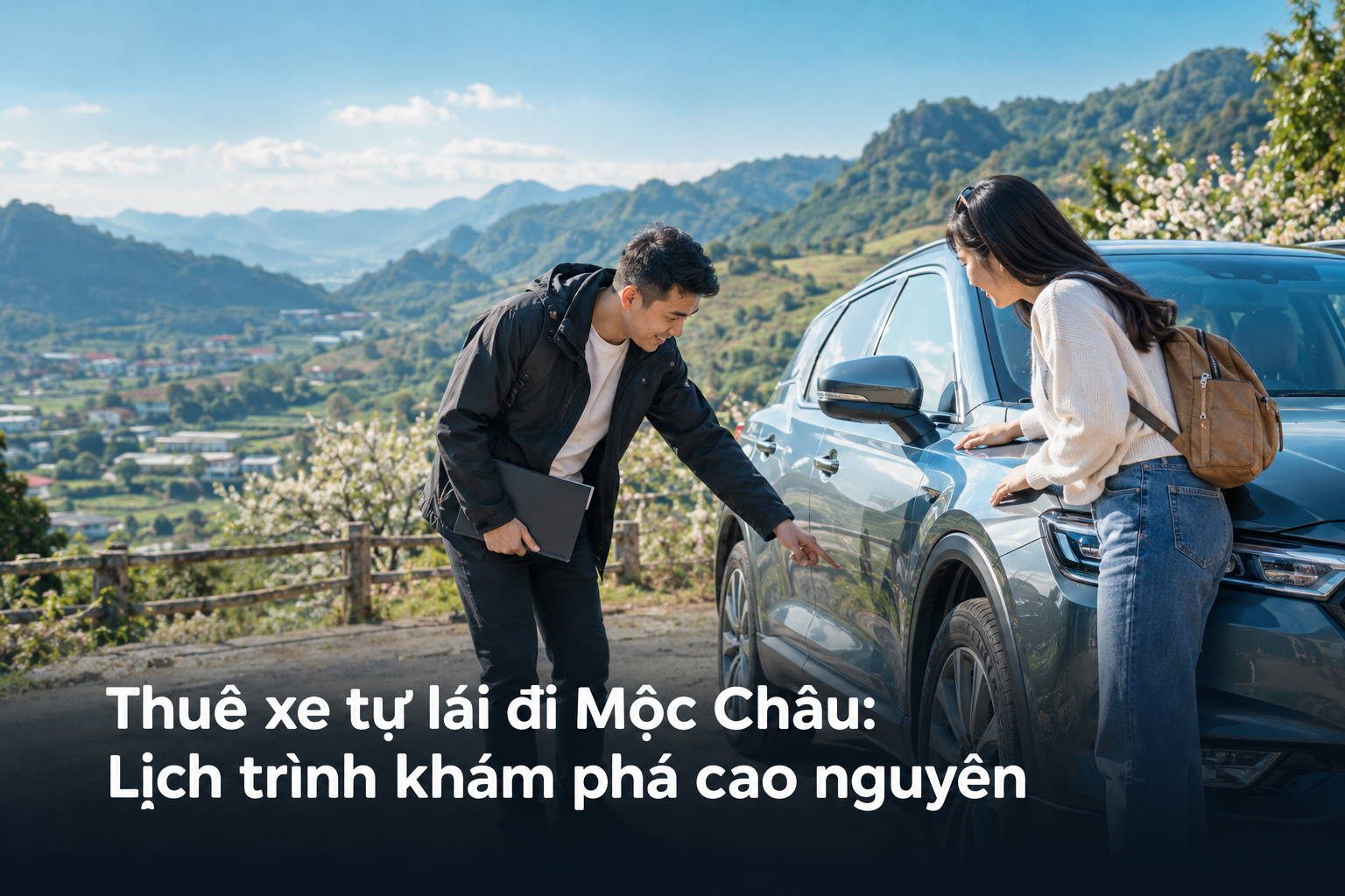 Thuê xe tự lái đi Mộc Châu: Lịch trình khám phá cao nguyên