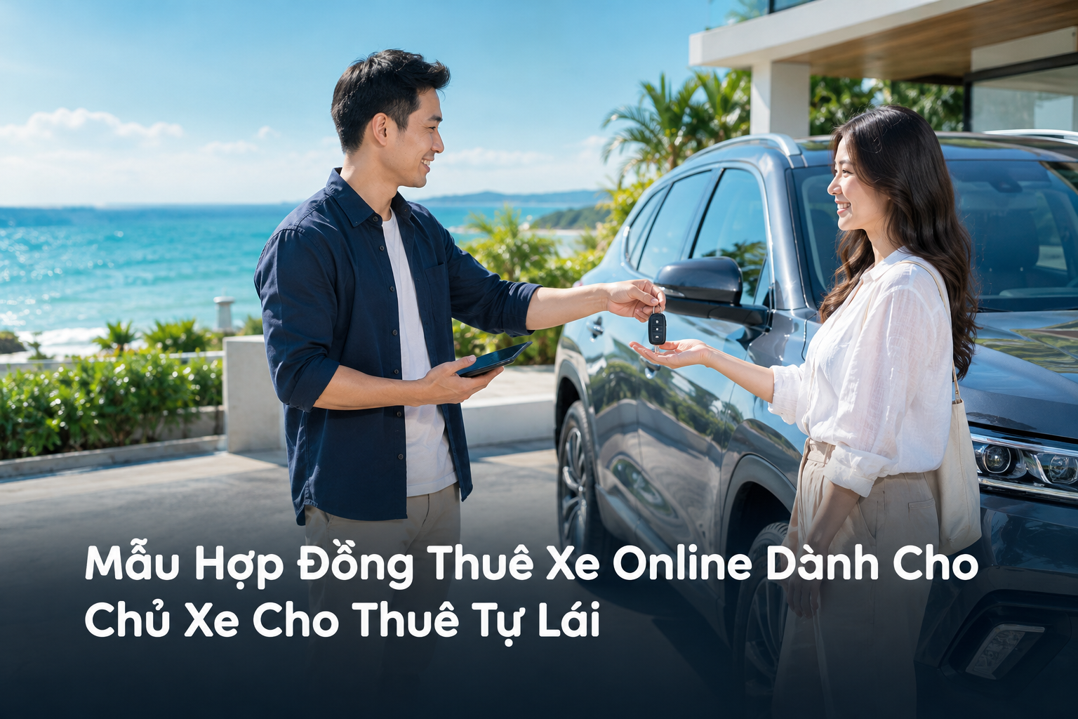 Mẫu Hợp Đồng Thuê Xe Online Dành Cho Chủ Xe Cho Thuê Tự Lái