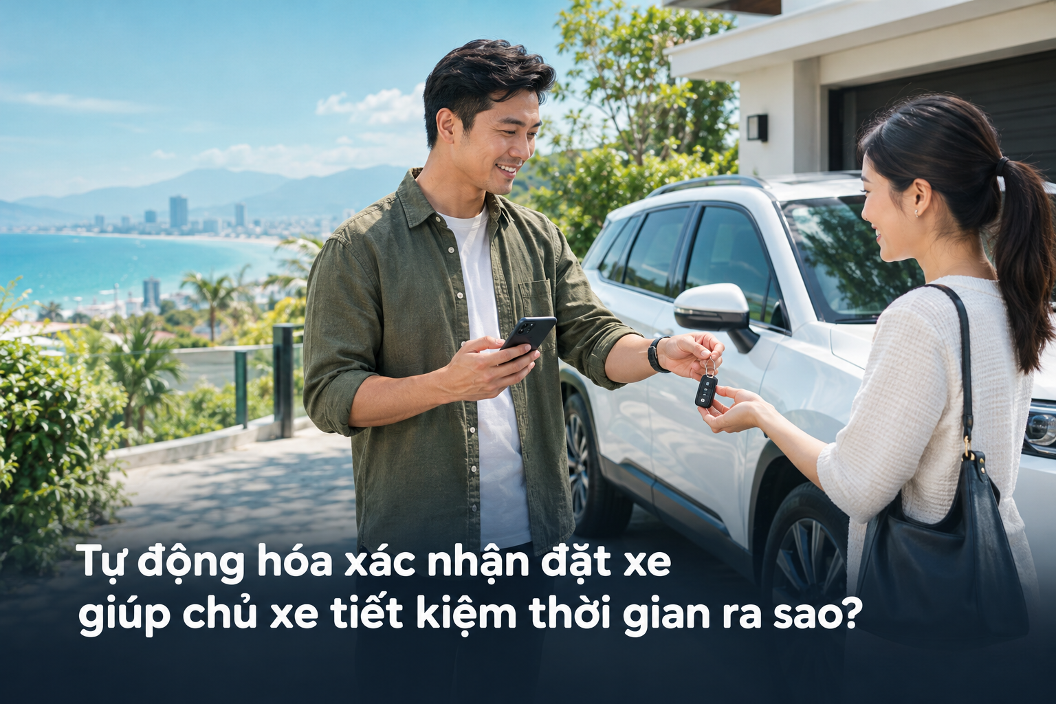 Tự động hóa xác nhận đặt xe giúp chủ xe tiết kiệm thời gian ra sao?