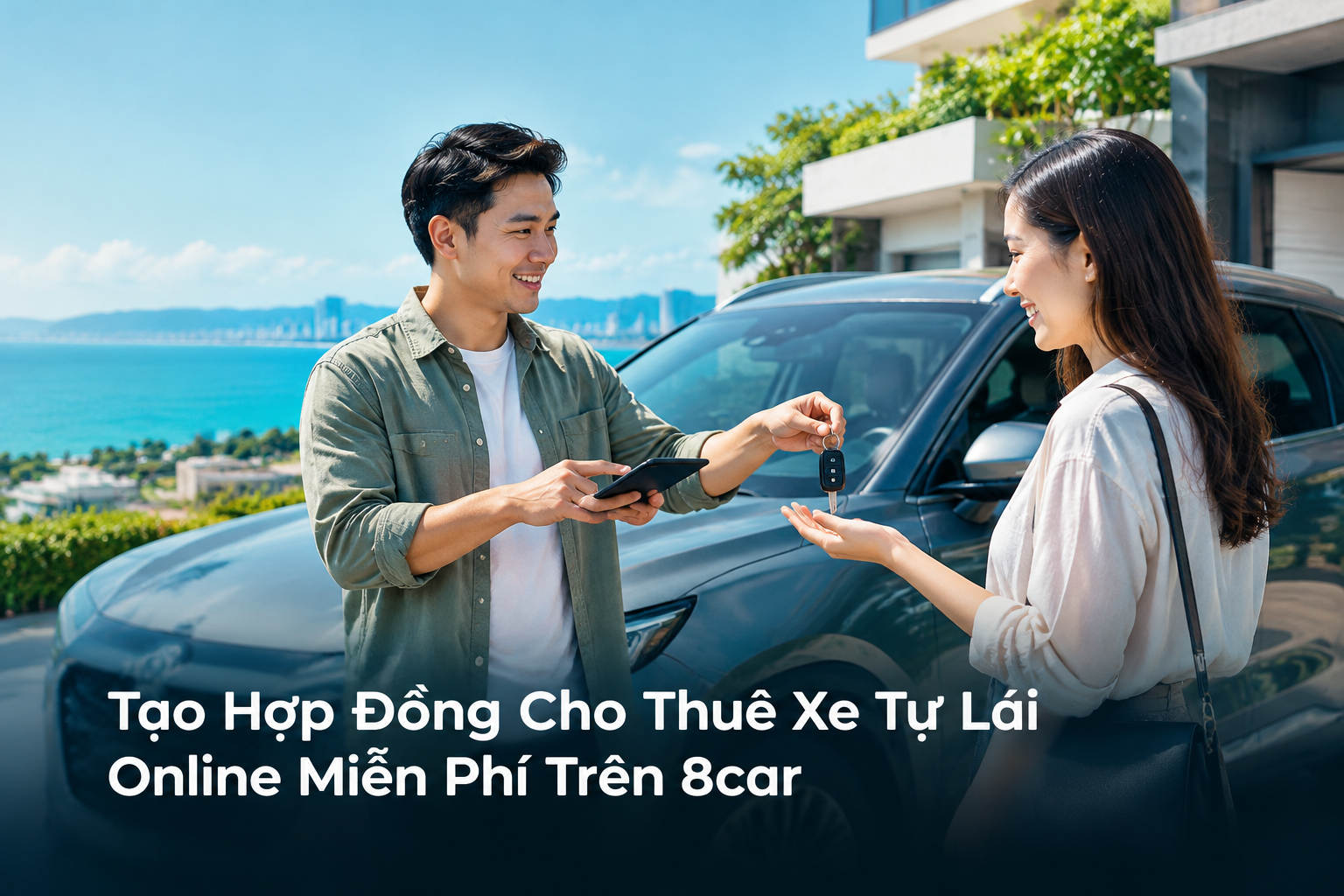 Tạo Hợp Đồng Cho Thuê Xe Tự Lái Online Miễn Phí Trên 8car