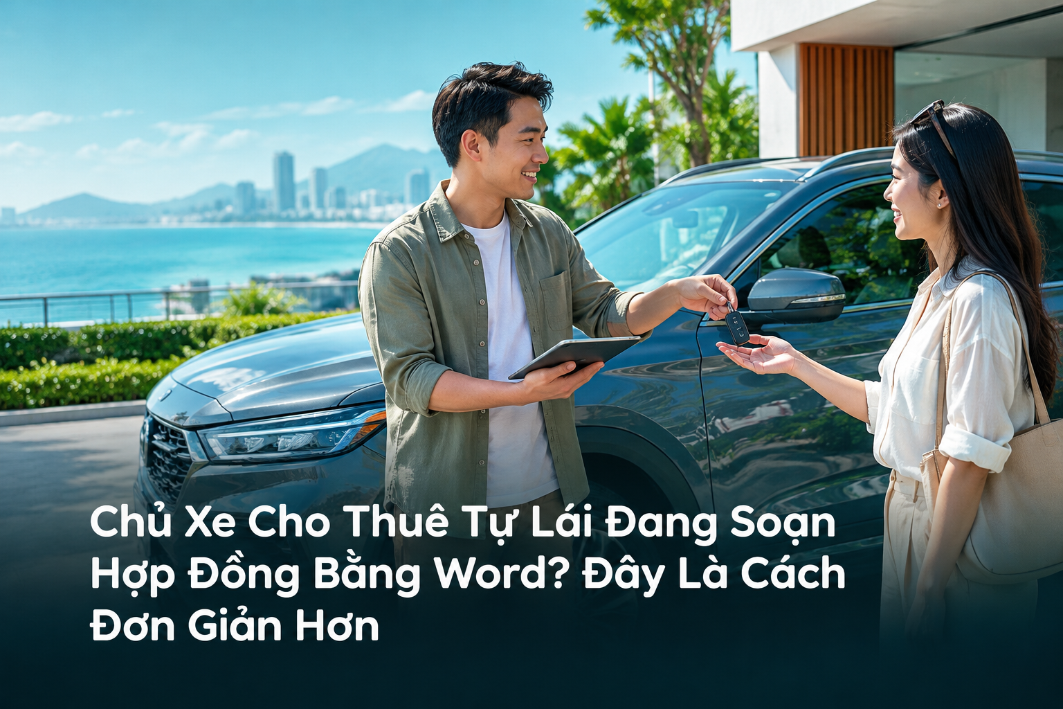 Chủ Xe Cho Thuê Tự Lái Đang Soạn Hợp Đồng Bằng Word? Đây Là Cách Đơn Giản Hơn