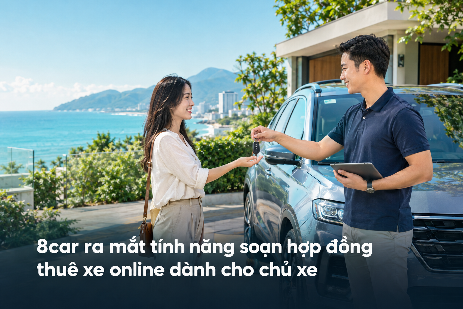 8car ra mắt tính năng soạn hợp đồng thuê xe online dành cho chủ xe