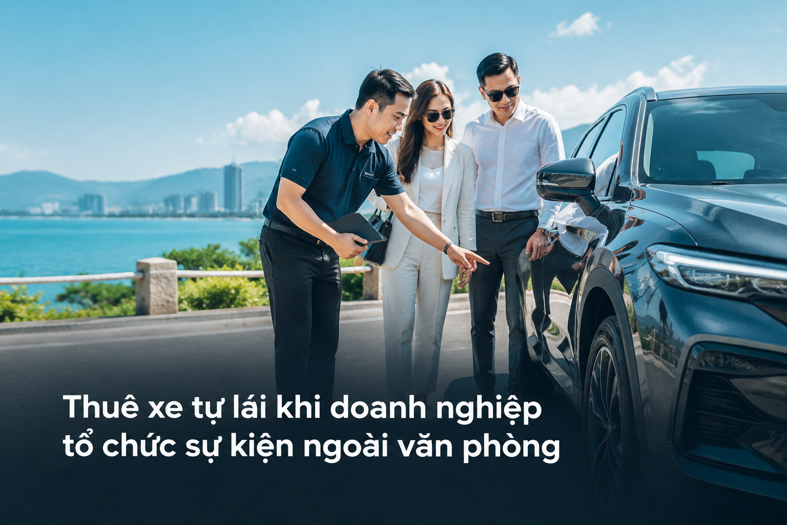 Thuê xe tự lái khi doanh nghiệp tổ chức sự kiện ngoài văn phòng