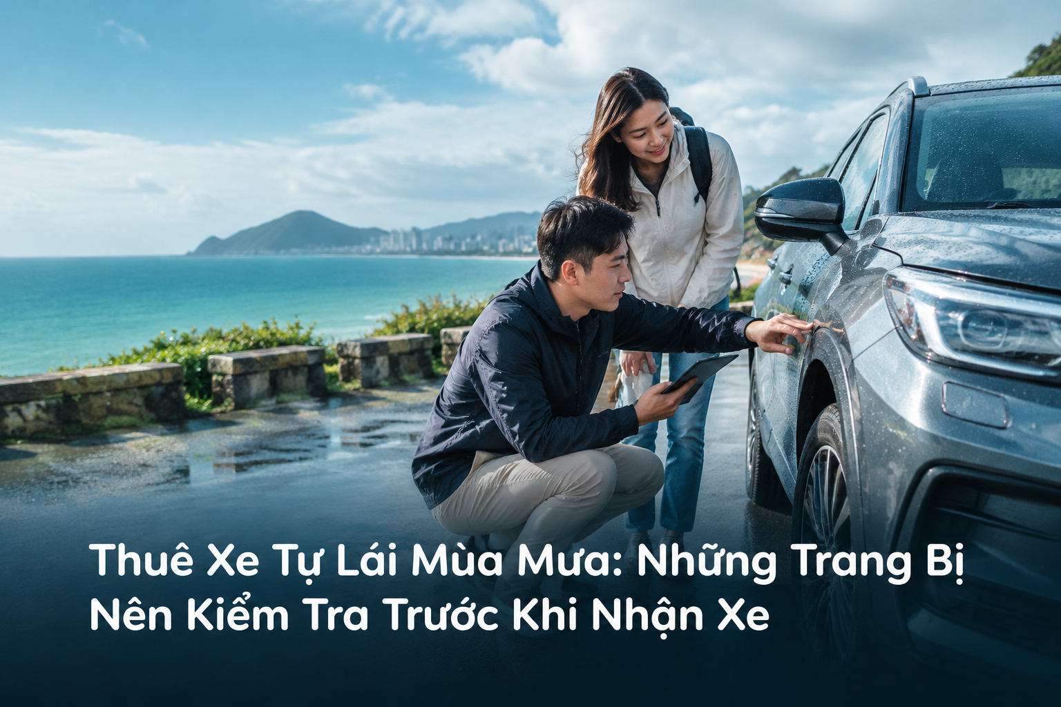 Thuê Xe Tự Lái Mùa Mưa: Những Trang Bị Nên Kiểm Tra Trước Khi Nhận Xe