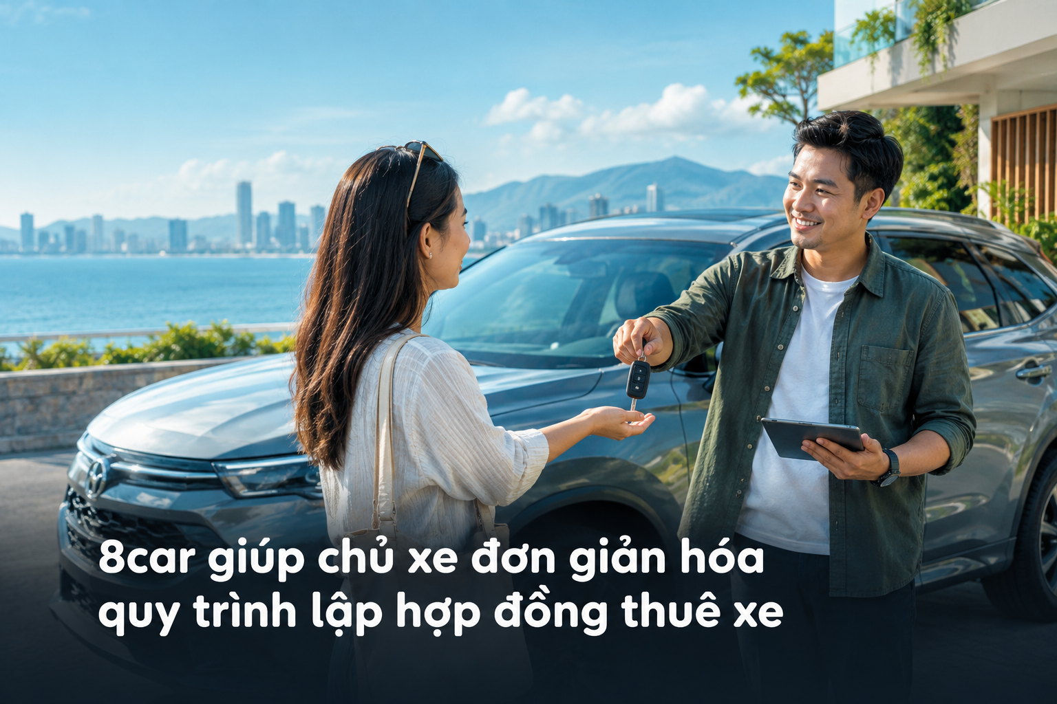 8car giúp chủ xe đơn giản hóa quy trình lập hợp đồng thuê xe