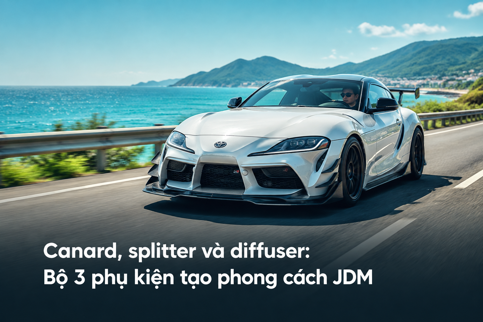 Canard, splitter và diffuser: Bộ 3 phụ kiện tạo phong cách JDM