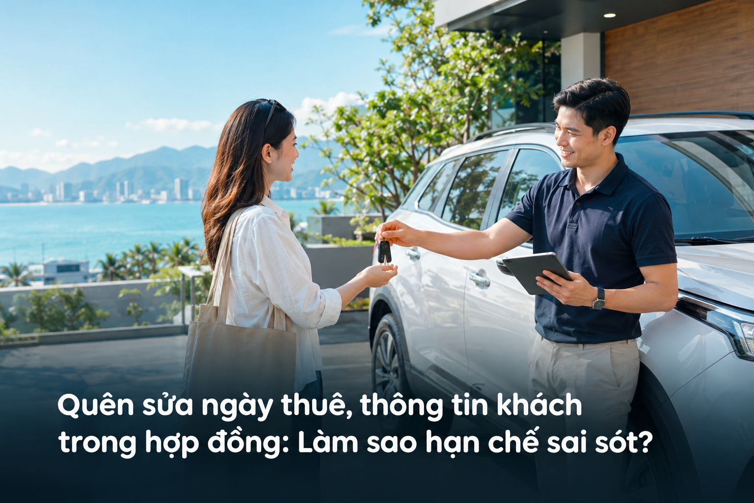 Quên sửa ngày thuê, thông tin khách trong hợp đồng: Làm sao hạn chế sai sót?