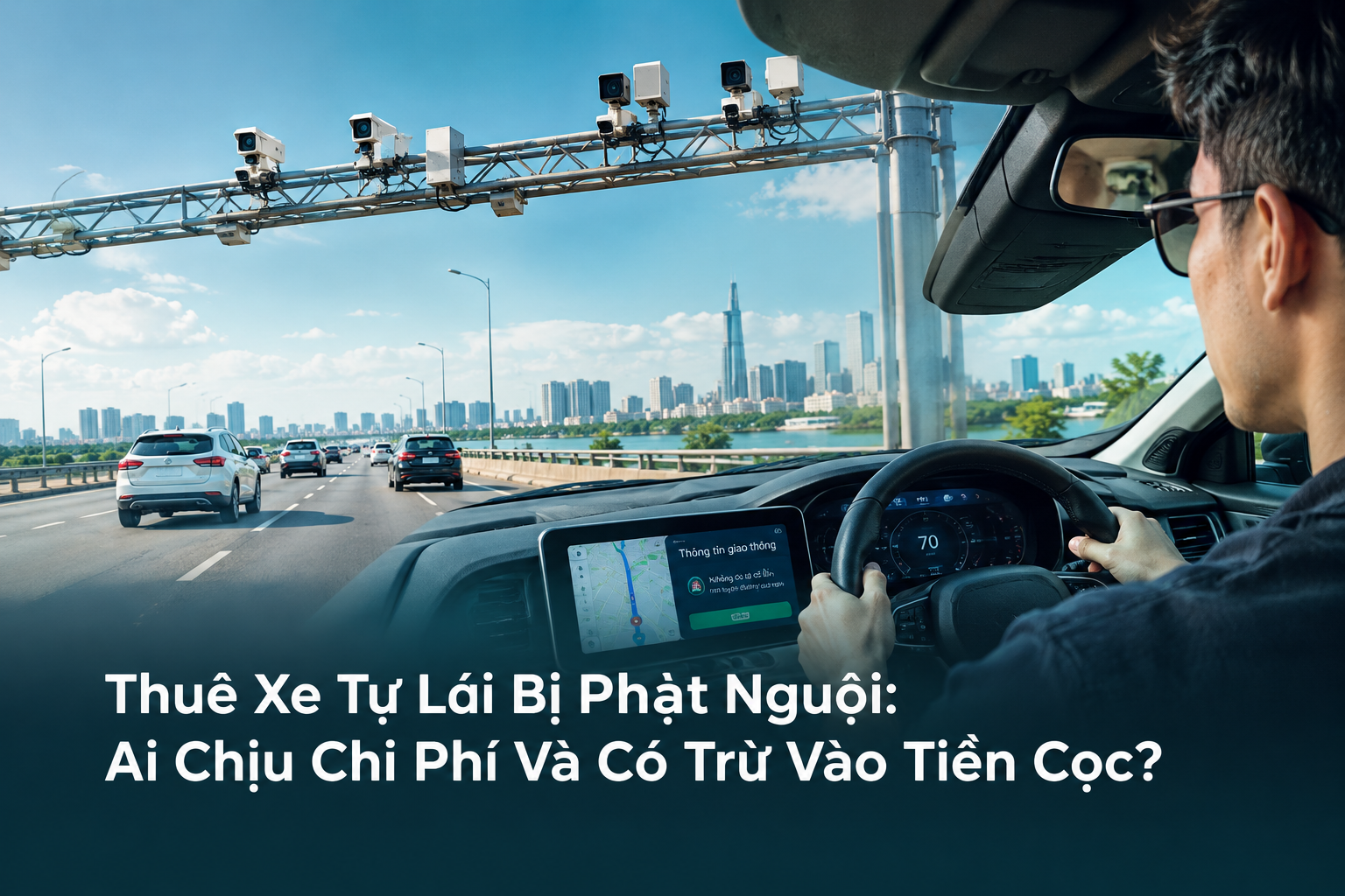 Thuê Xe Tự Lái Bị Phạt Nguội: Ai Chịu Chi Phí Và Có Trừ Vào Tiền Cọc?