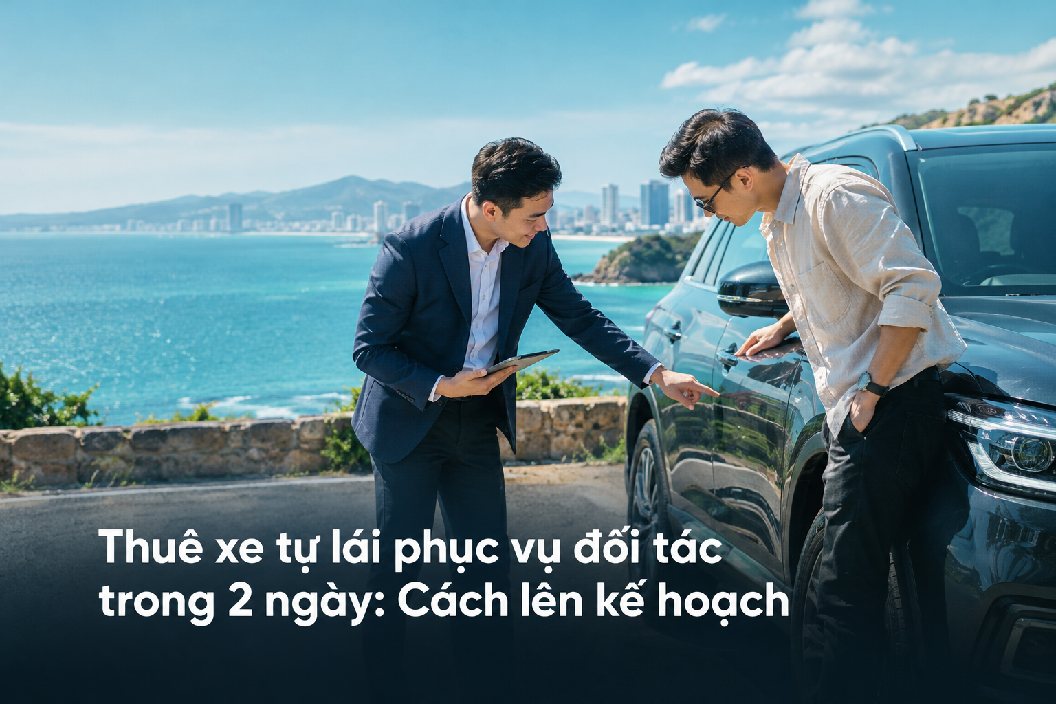 Thuê xe tự lái phục vụ đối tác trong 2 ngày: Cách lên kế hoạch