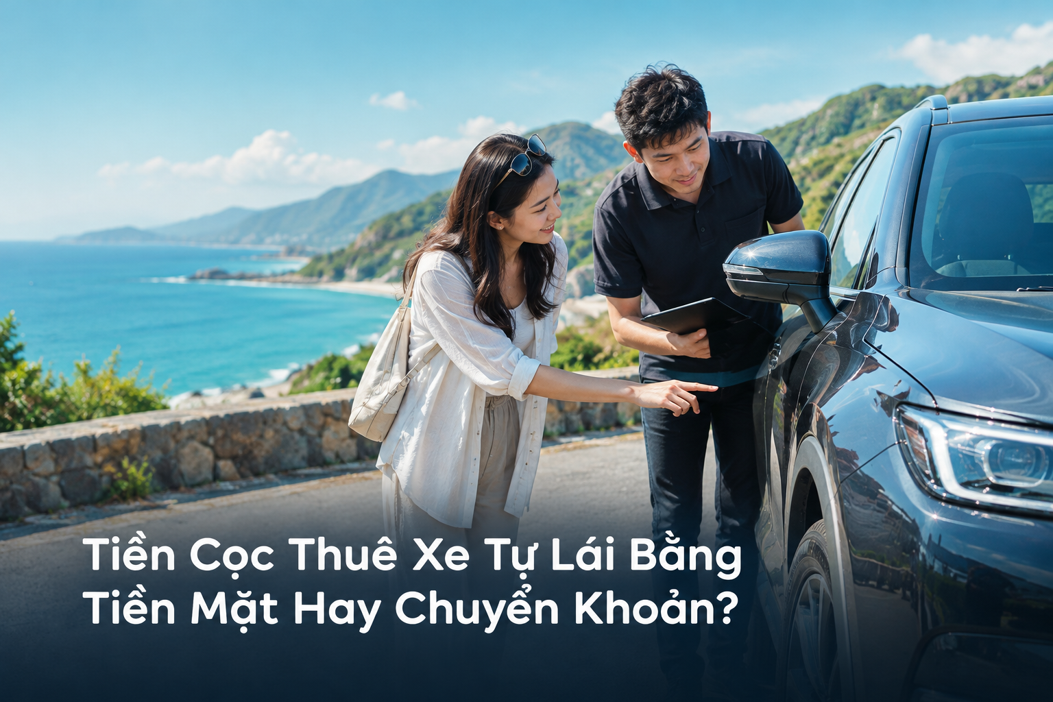 Tiền Cọc Thuê Xe Tự Lái Bằng Tiền Mặt Hay Chuyển Khoản?