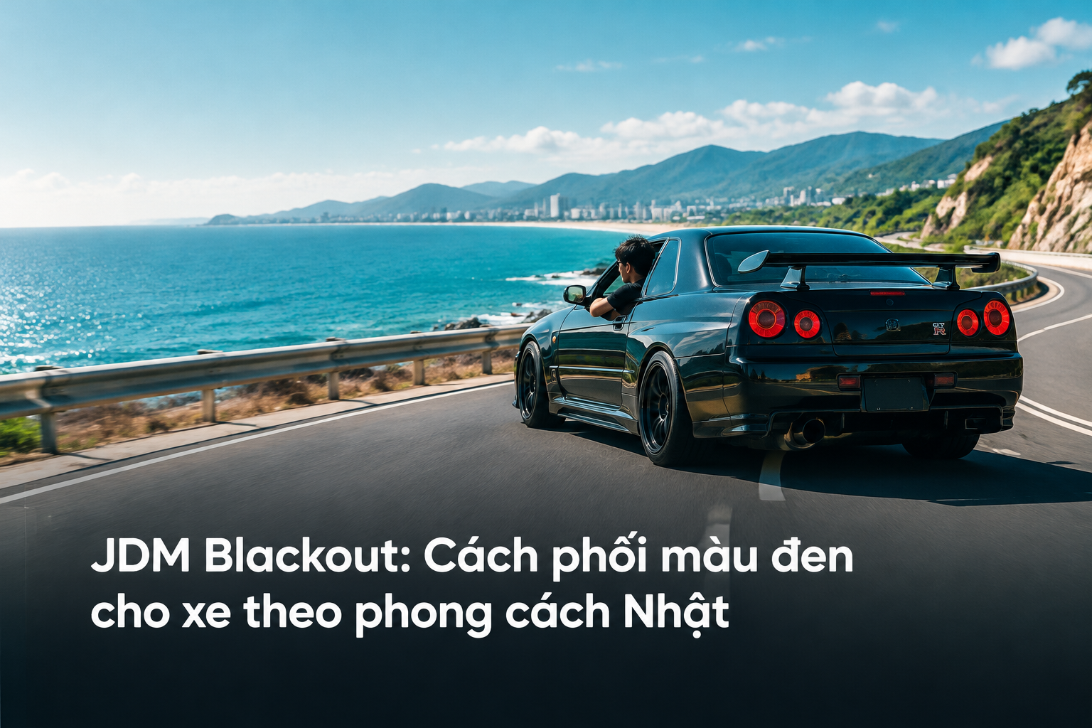 JDM Blackout: Cách phối màu đen cho xe theo phong cách Nhật