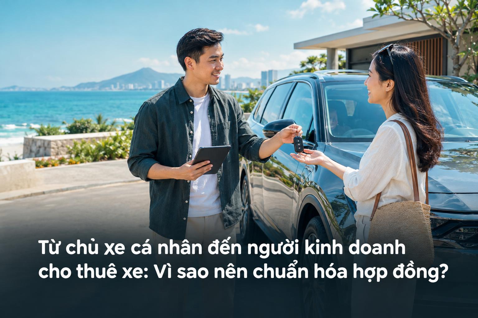 Từ chủ xe cá nhân đến người kinh doanh cho thuê xe: Vì sao nên chuẩn hóa hợp đồng?