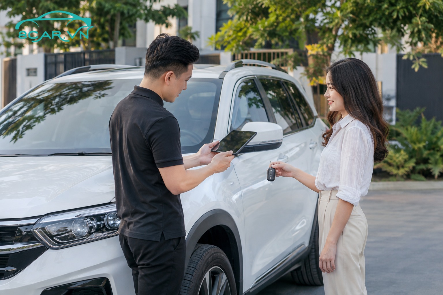 Quy trình giao xe tự lái an toàn: Chủ xe cần kiểm tra gì?