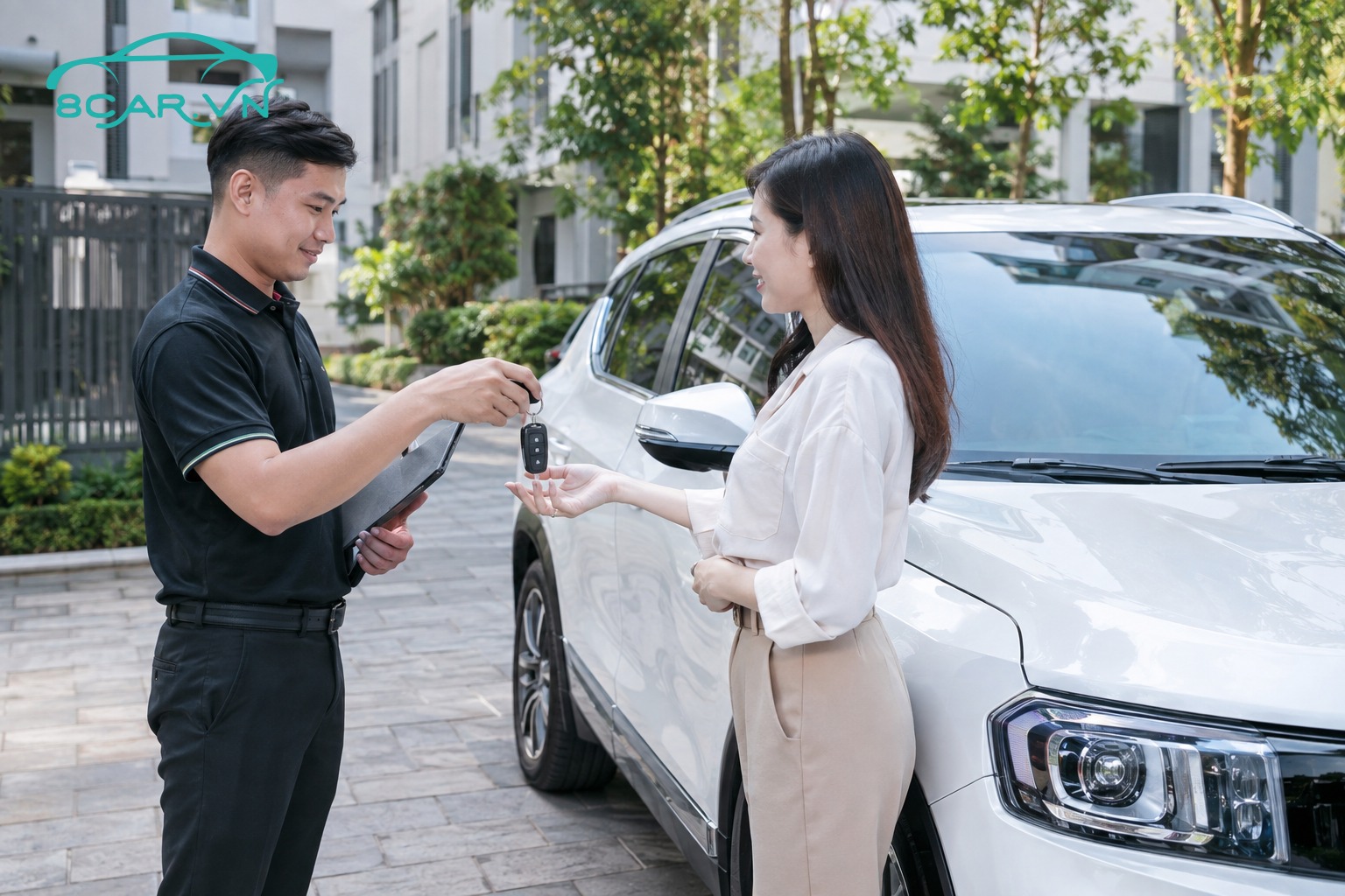 Kinh nghiệm chụp ảnh xe trước và sau khi giao khách