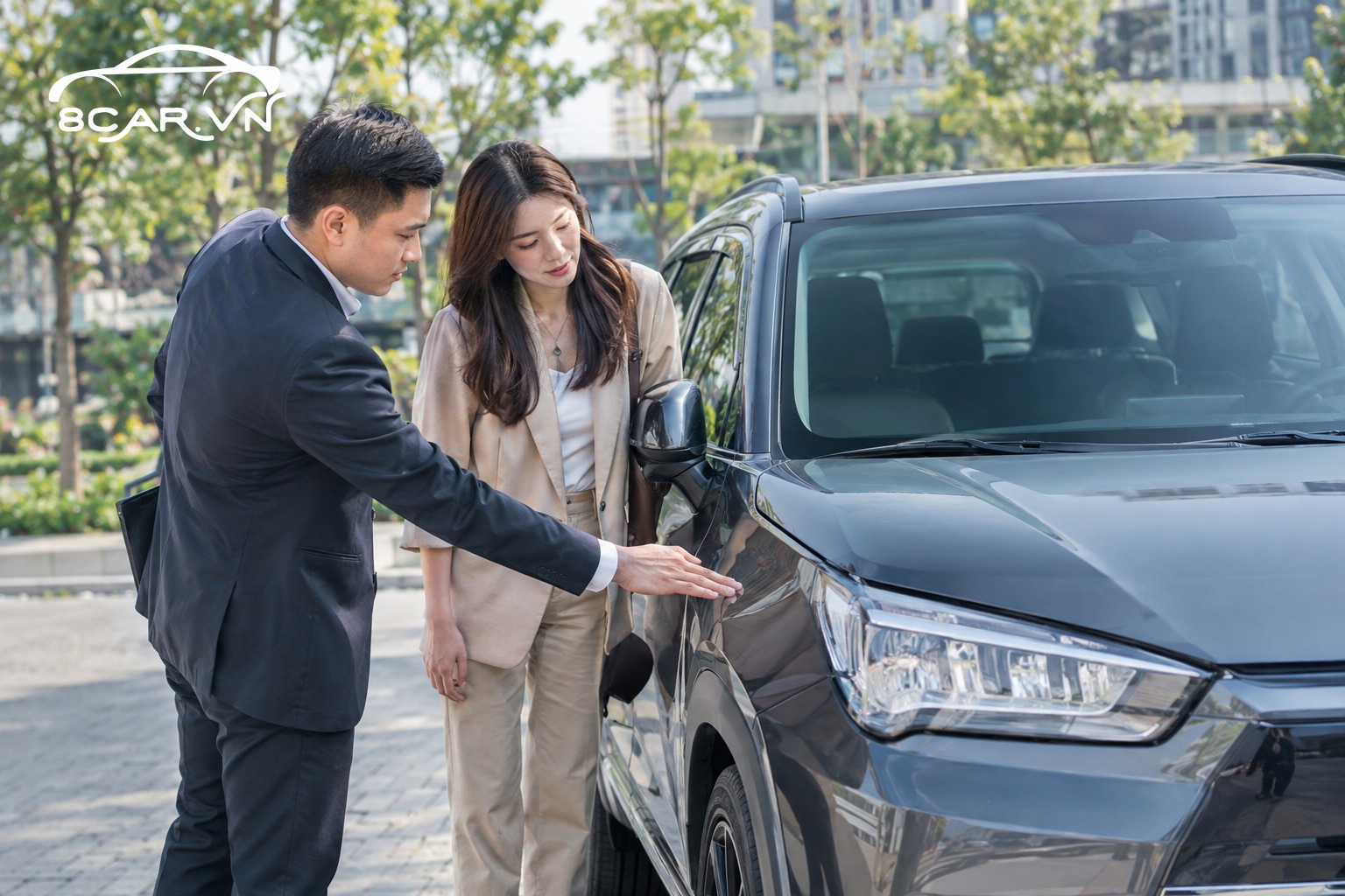 Thuê xe tự lái cho nhân viên đi gặp khách hàng