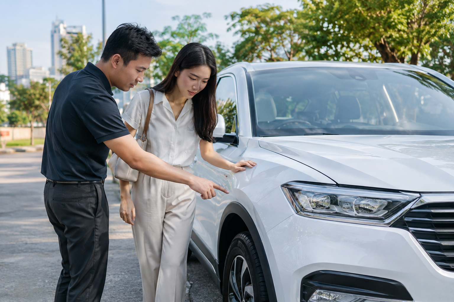 Thông tin xe và giấy tờ không khớp: Có nên nhận xe thuê?