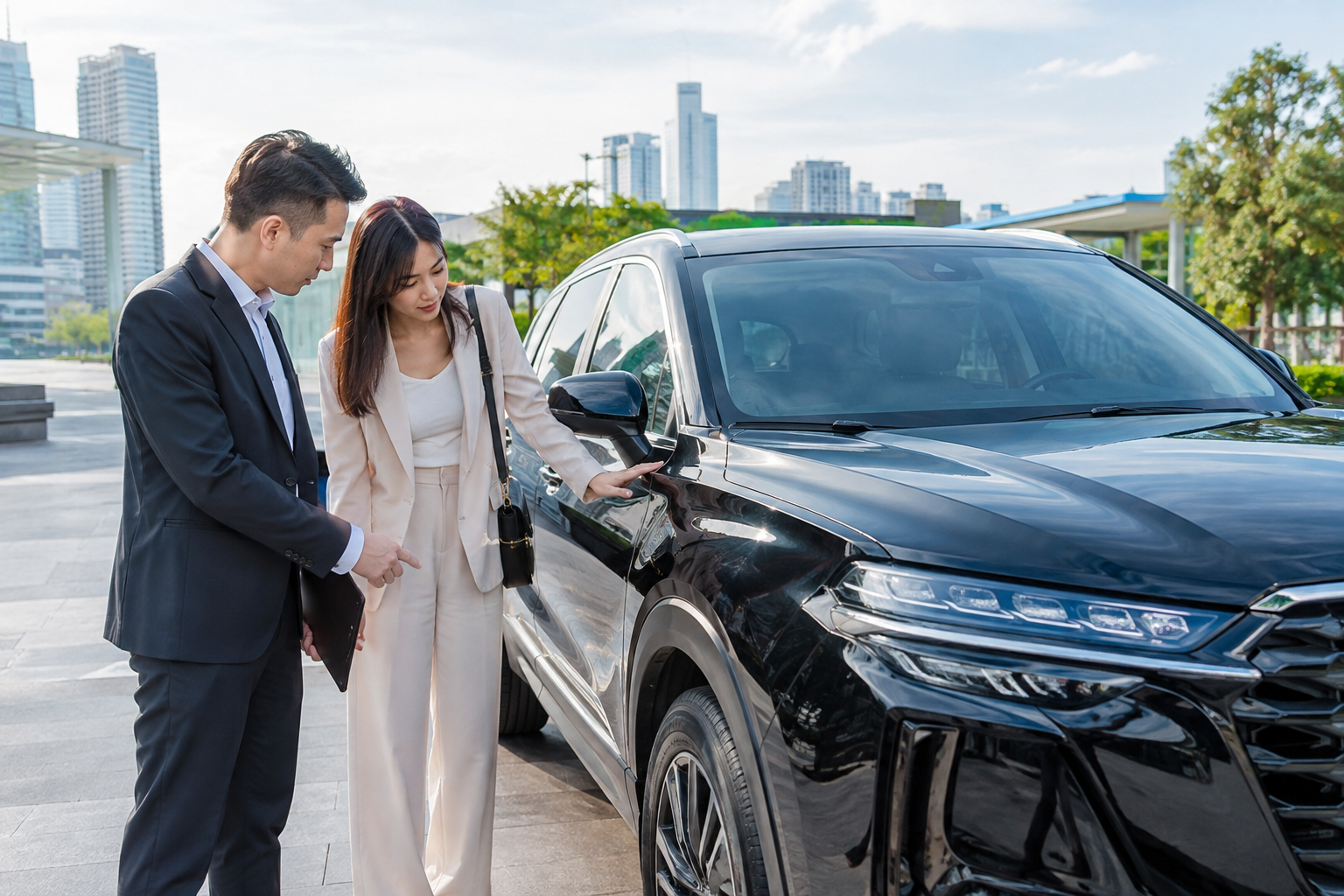 Thuê xe tự lái phục vụ sự kiện doanh nghiệp
