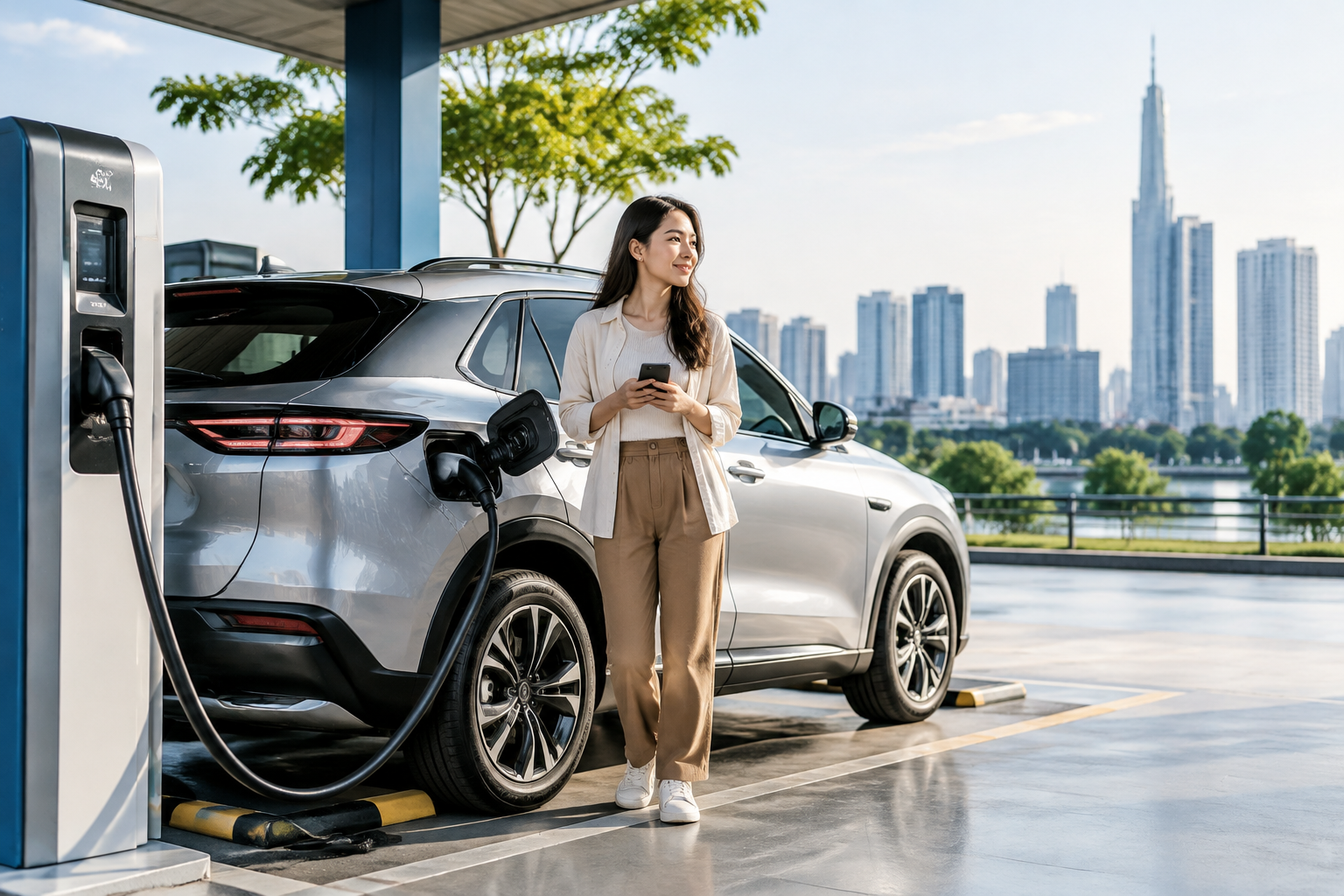 Thuê Xe Tự Lái Cho Chuyến Đi Đường Dài: Nên Ưu Tiên Xe Điện Hay Xe Xăng?