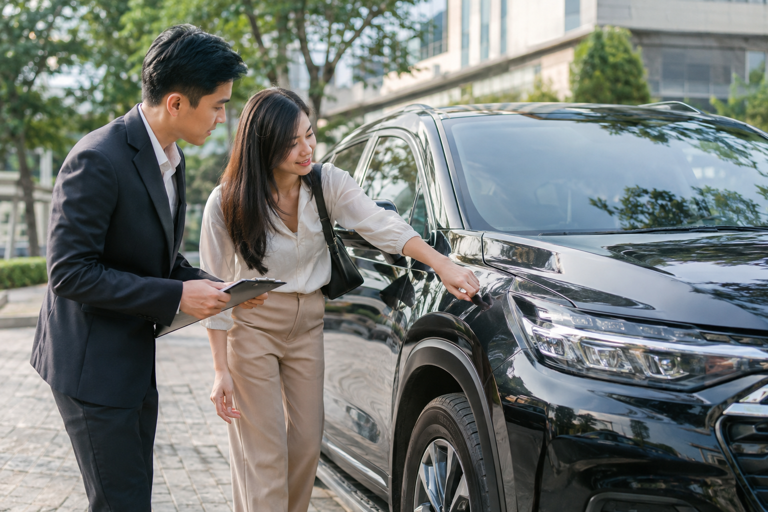 Thuê xe tự lái khi doanh nghiệp tổ chức sự kiện ngoài văn phòng