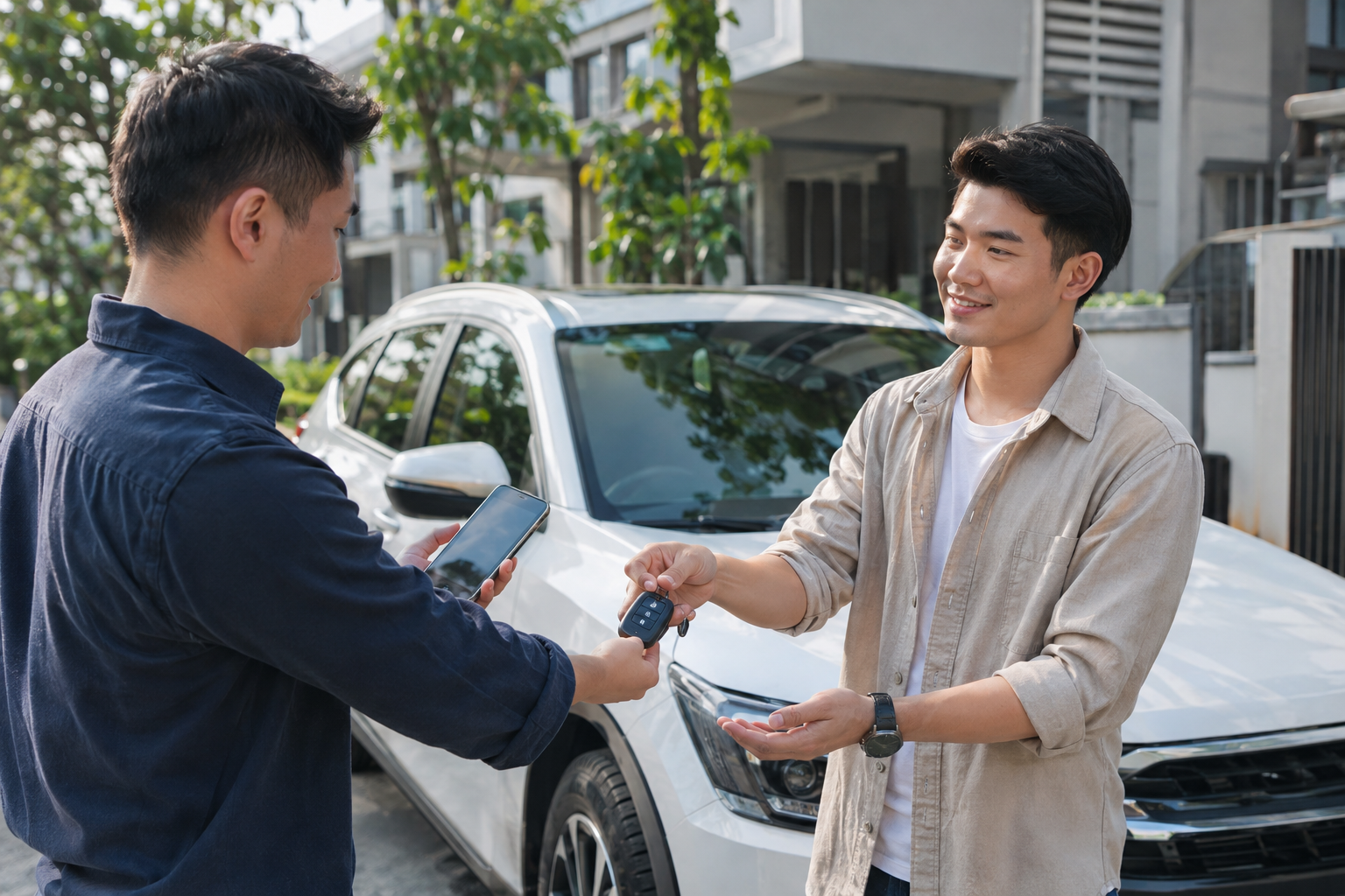 Hợp đồng thuê xe online: Tính năng mới giúp chủ xe tiết kiệm thời gian