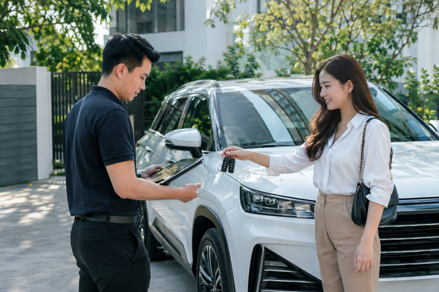 Từ một file Word đến hàng chục hợp đồng: Bài toán quản lý của chủ xe
