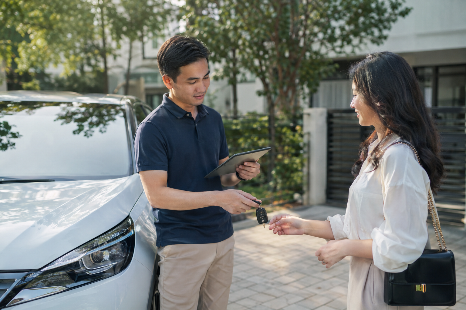 Khi khách đặt xe gấp, làm hợp đồng thuê xe thế nào cho nhanh?