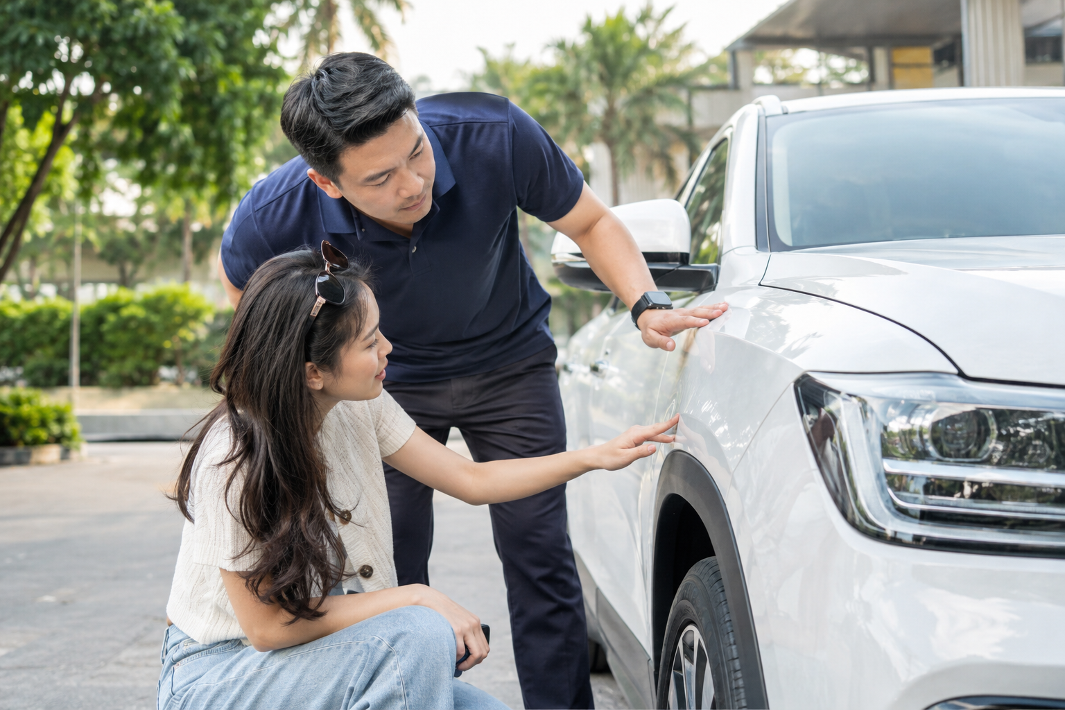 Thuê Xe Tự Lái Bị Xước Sơn: Có Bị Trừ Tiền Cọc Không?