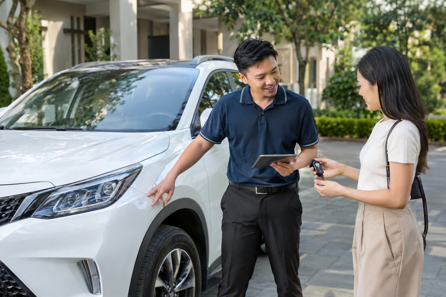 Khách ở tỉnh khác thuê xe Hà Nội: Chuẩn bị hợp đồng thế nào cho thuận tiện?