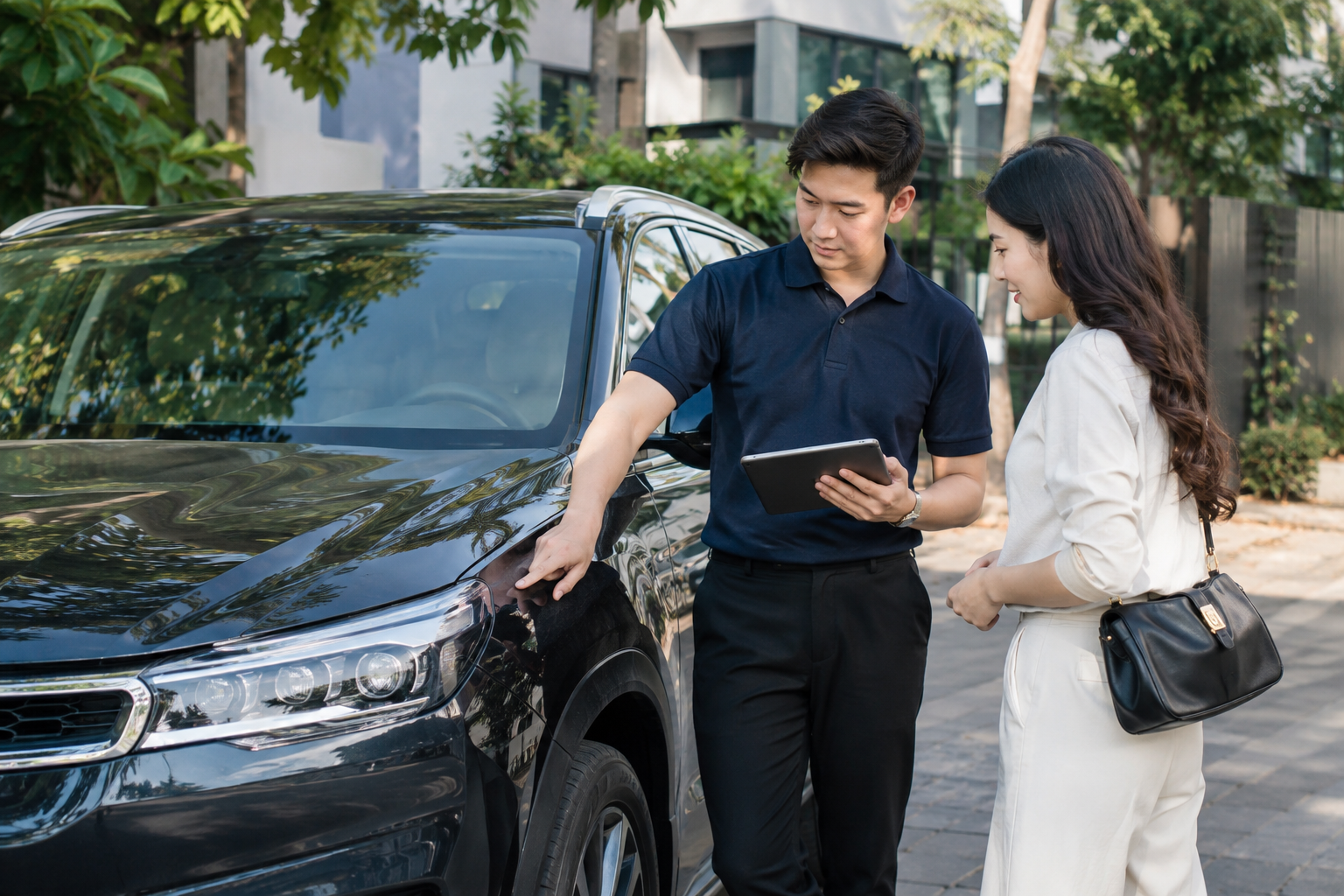 Cho thuê xe ngoài giờ: Công cụ online giúp chủ xe chủ động chuẩn bị hợp đồng
