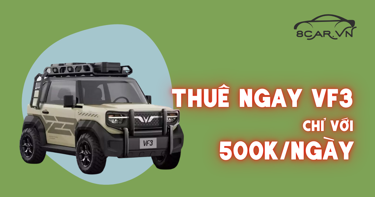 Vì sao thuê VinFast VF3 là lựa chọn thông minh cho di chuyển hằng ngày trong thành phố?