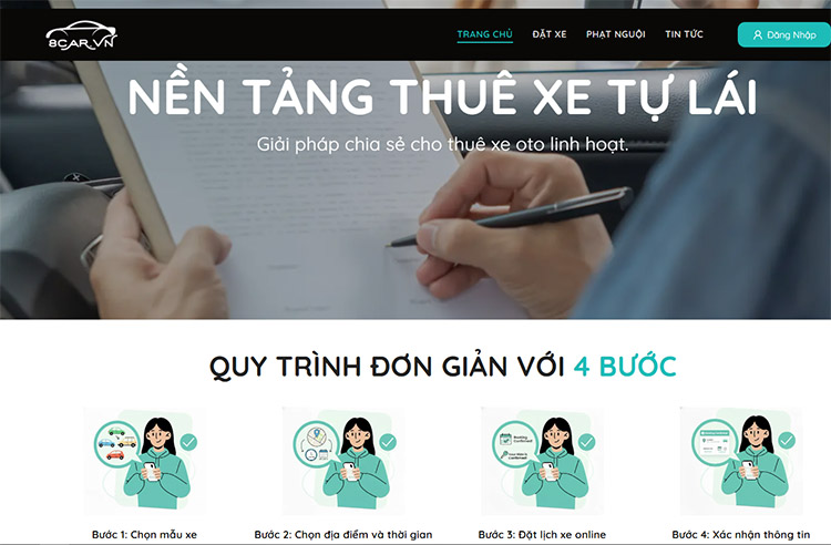 Thuê xe tự lái tại phường Khương Đình: Kinh nghiệm và bảng giá