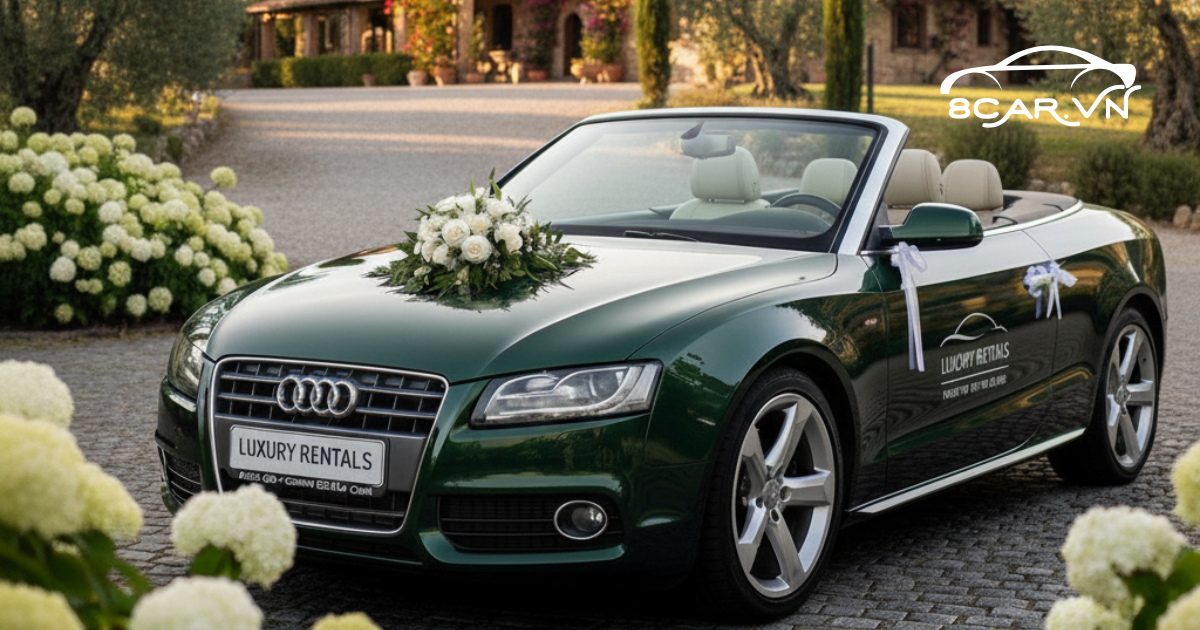Thuê xe mui trần trong ngày cưới – Điểm nhấn đẳng cấp cho lễ cưới đáng nhớ