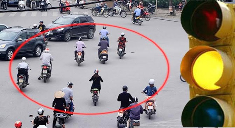 Phạt nguội vượt đèn vàng - Cập nhật mức phạt mới nhất 2026