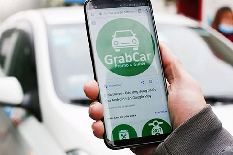 Grab l&agrave; một trong những app đặt xe phổ biến hiện nay