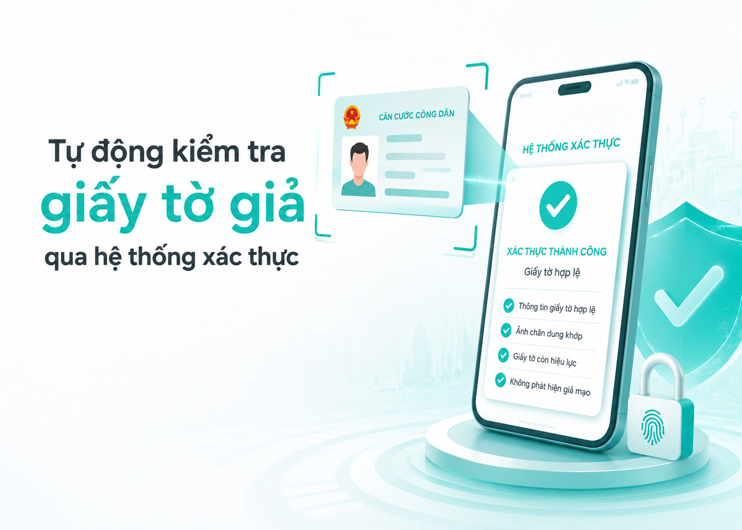 Tự động kiểm tra giấy tờ giả qua hệ thống x&aacute;c thực